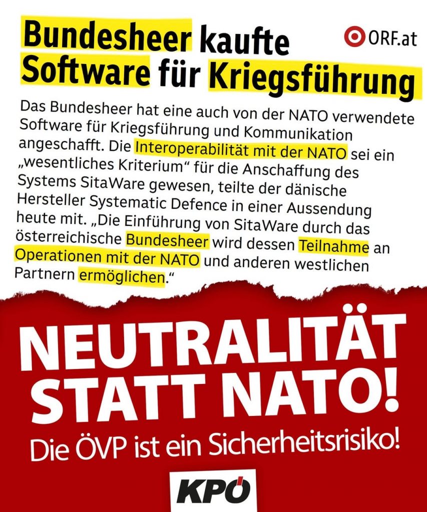 "Die Straße" ist für die KPÖ in Österreich weiterhin ein wichtiger Kommunikationskanal
